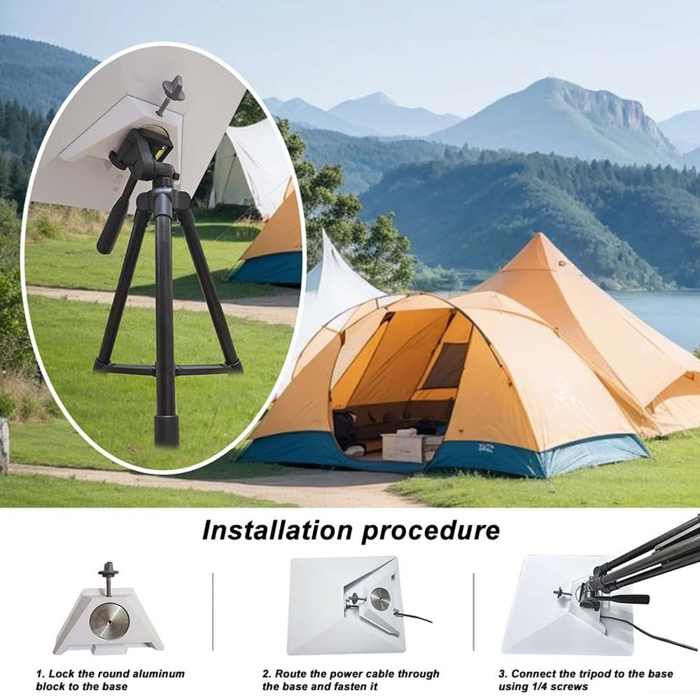 Starlink Mini Tripod Mount installation interface on WordPress.